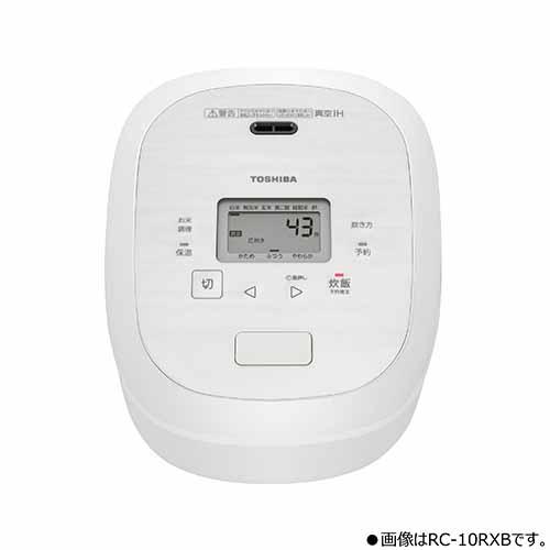 東芝(TOSHIBA) RC-18RXB-W ミルキーホワイト 炎 匠炊き 真空ＩＨ炊飯器 １升炊き_1