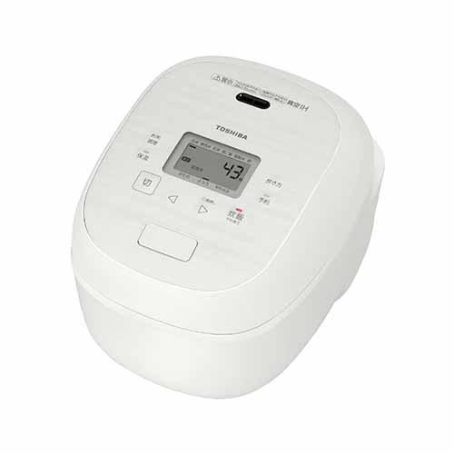 【長期保証付】東芝(TOSHIBA) RC-10RXB-W ミルキーホワイト 炎 匠炊き 真空ＩＨ炊飯器 5.5合炊き