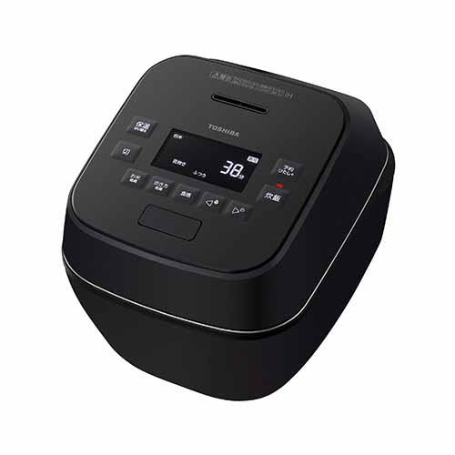 【長期保証付】東芝(TOSHIBA) RC-10SGA-K グランブラック 炎 匠炊き 真空圧力ＩＨ炊飯器 5.5合炊き