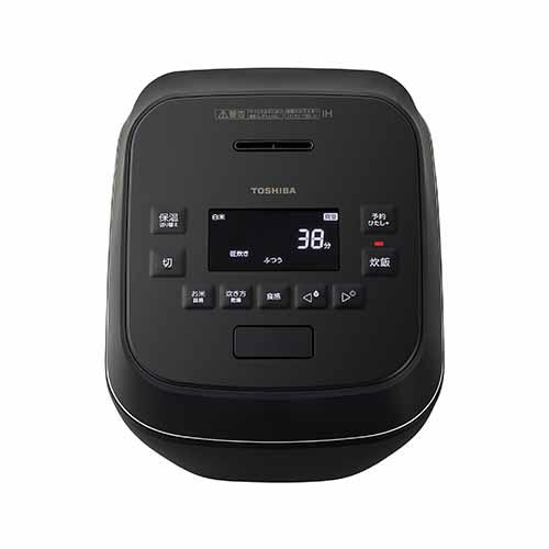 【長期保証付】東芝(TOSHIBA) RC-10SGA-K グランブラック 炎 匠炊き 真空圧力ＩＨ炊飯器 5.5合炊き_1