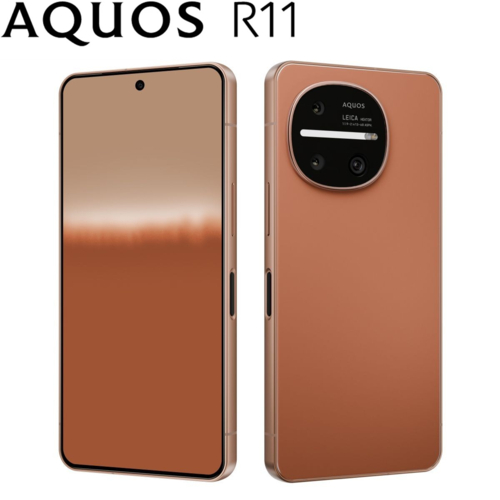 シャープ(SHARP) AQUOS R11 T テラコッタ 6.5型 12GB/512GB SIMフリースマートフォン SH-M35-T