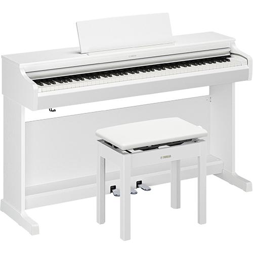 【標準設置料金込】ヤマハ(YAMAHA) YDP-166WH ホワイトウッド調 電子ピアノ ARIUS アリウス