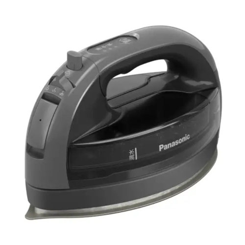 【長期保証付】パナソニック(Panasonic) NI-WL510-H グレー コードレススチームアイロン Wヘッドベース
