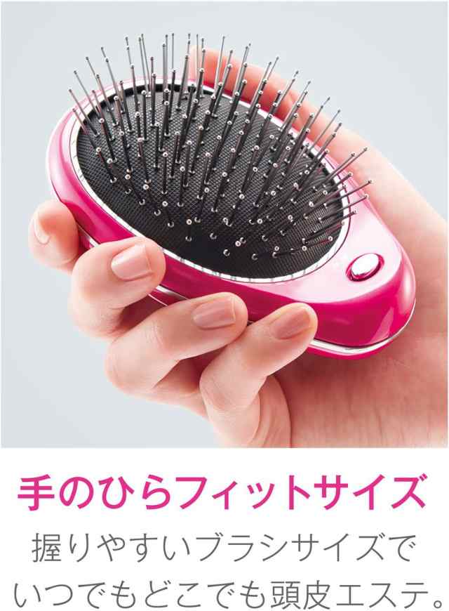 コイズミ リセットブラシ 音波振動 強力磁気 - ヘアアイロン