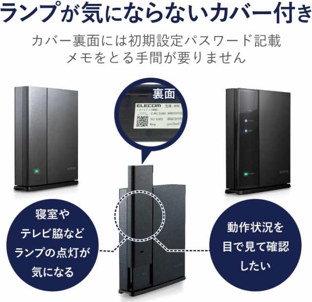 ELECOM 無線LAN ルーター - ルーター・ネットワーク機器