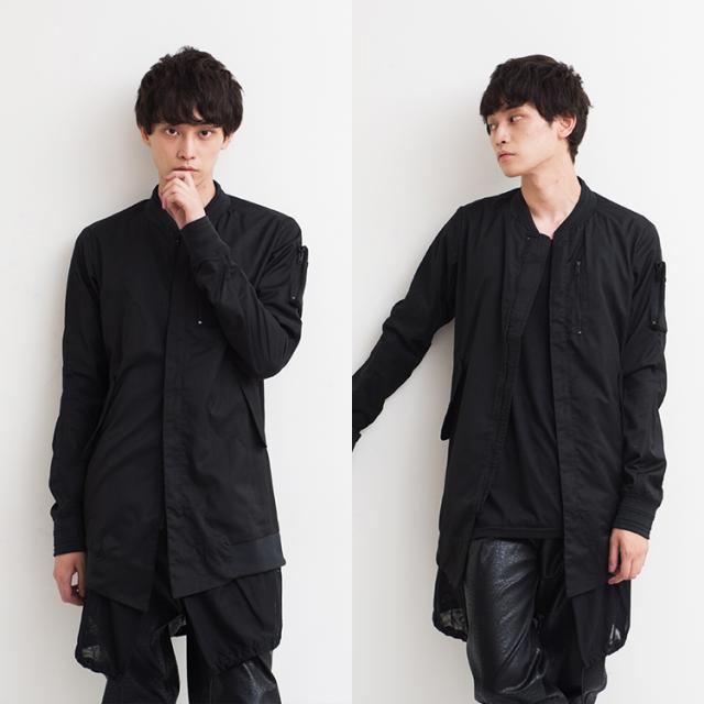 ジャケット メンズ ロング丈 裾メッシュ ロングジャケット 長袖 ブラック モード系 Amor 艶黒の通販はau Pay マーケット Santasan ジャケット メンズ ロング丈 裾メッシュ ロングジャケット 長袖 ブラック モード系 Amor 艶黒の通販はau Pay マーケット Santasan