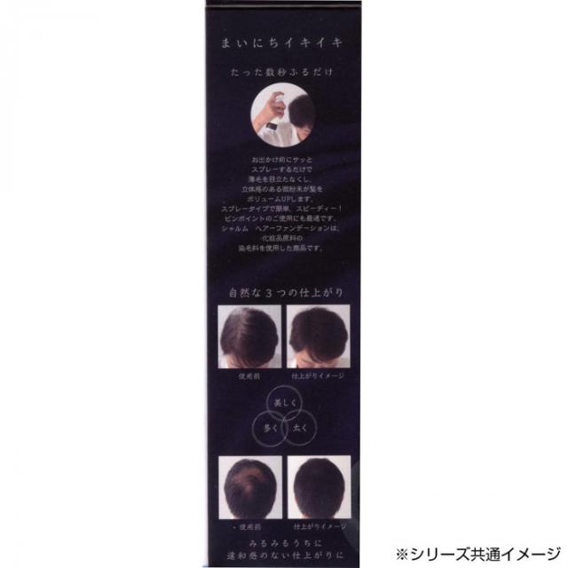 Charme シャルム ボリュームアップスプレー ヘアーファンデーション 80g ブラック の通販はau Pay マーケット 美と健康ショップ