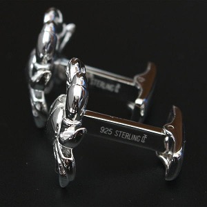 蟹モチーフ カフス シルバー925 ギフト プレゼント 送料無料