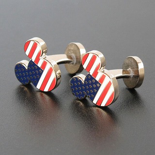 星条旗ミッキーマウスカフス