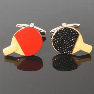 卓球ラケットカフス【カフリンクス・カフスボタン】の通販は