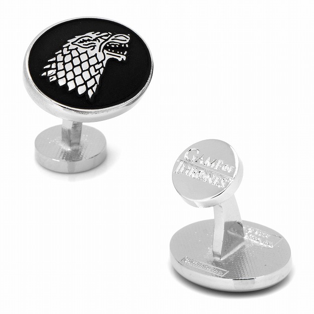 Game of Thrones ゲームオブスローンズ スターク家カフスボタン_1