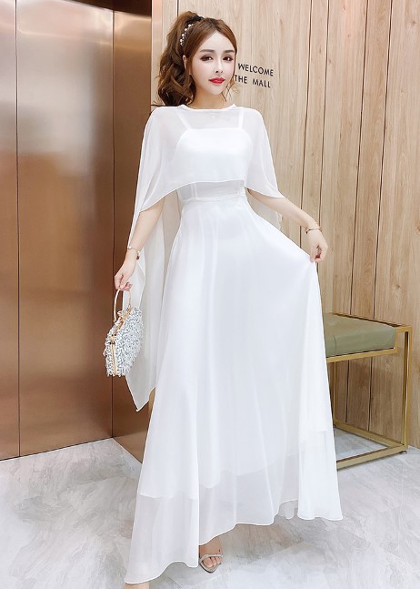 即納 エレガント ドレープマント付 軽やか シフォン キャミソール ロングドレス パーティ 演奏会 キャバ嬢の通販はau Pay マーケット ステイ ウィズ 5000円以上購入で送料無料