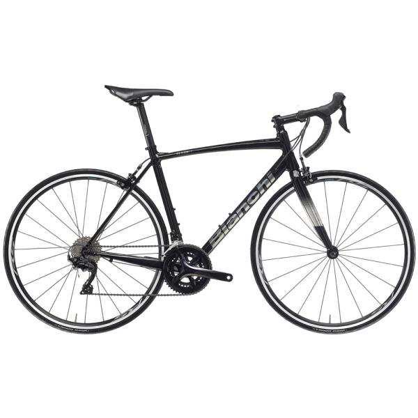 【送料無料】【代引不可】24ビアンキ VIA NIRONE 7 SHIMANO 105 11SP シリアルブラック/チタニウムシルバーフルグロッシー