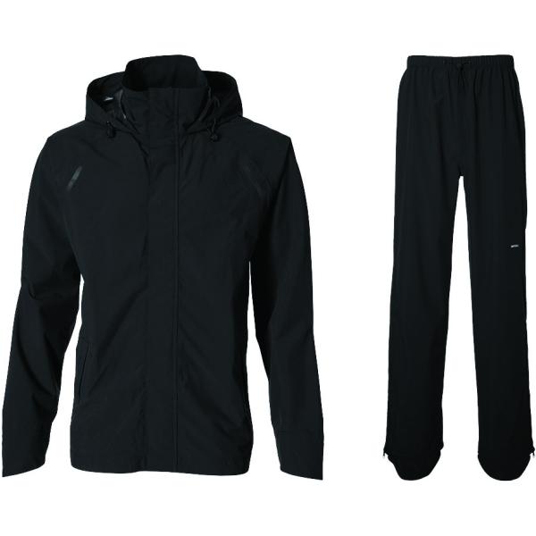 バジル ホハ バイシクルレインスーツ 上下セット ユニセックス ジェットブラックの通販は 9,999円