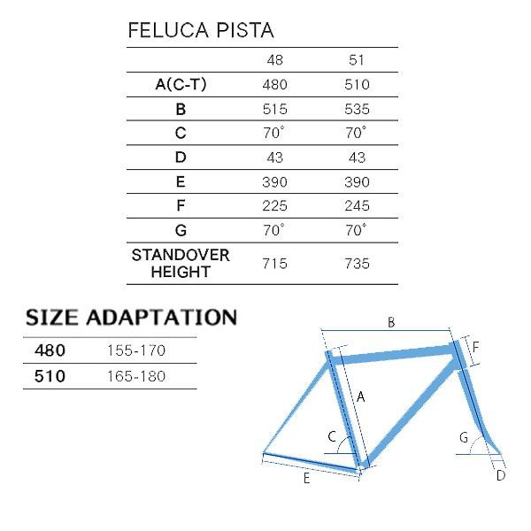 【送料無料】【代引不可】25ジオス FELUCA PISTA ジオスブルー