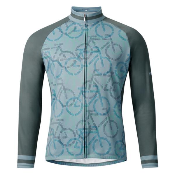 パールイズミ 【9334-BL】シティライド ウォーム プリント ジャージ (15℃対応) 21.バイシクル PEARLIZUMIの通販は 11,759円