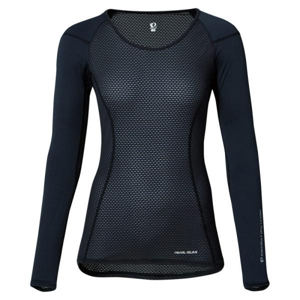 パールイズミ 【W118】クールフィットドライ ＵＶ ロングスリーブ 1.ブラック レディース PEARLIZUMIの通販は