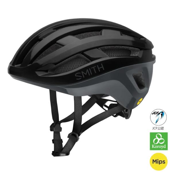 スミス PERSIST2 MIPS ブラック/セメント ヘルメットの通販は