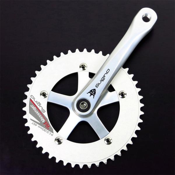 スギノ RD4 Messenger 175mm シルバー クランクセットの通販は