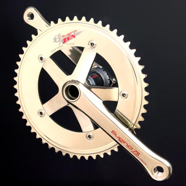 スギノ ZEN144-DD75 167.5mm  S3ゴールド 44T-50T クランクセットの通販は 118,910円