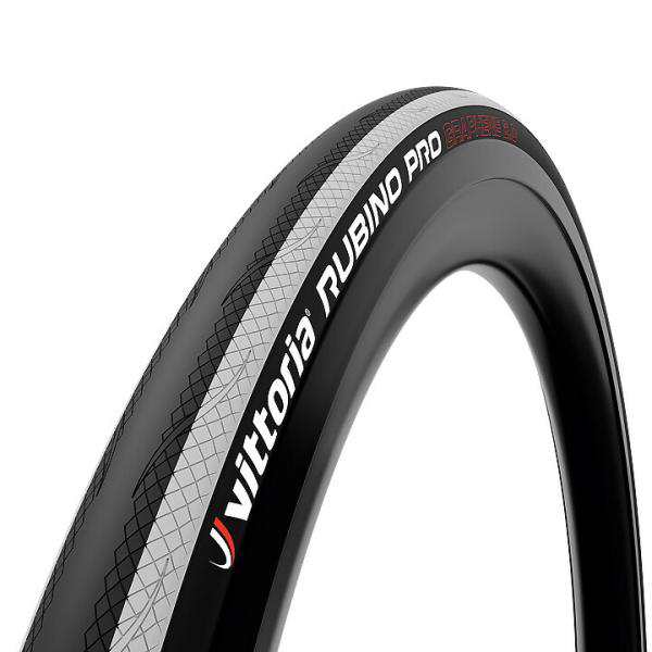 ビットリア RUBINO PRO 700×25C クリンチャー ブラック/ホワイト/ブラック グラフェン2.0 フォルダブルの通販は