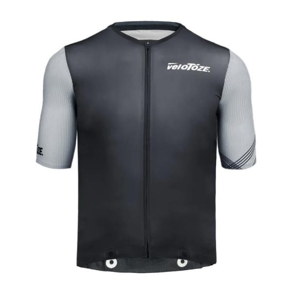 ヴェロトーゼ Short Sleeves Jersey ブラック/グレーの通販は 13,298円