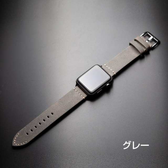 アップルウォッチ バンド レザー ベルト 本革 Apple watch シリーズ 5