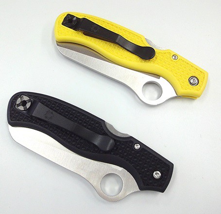 SPYDERCO（スパイダルコ）海王　アトランティックソルト　ハンドルホール付　全波刃　H-2鋼　FRNハンドル　フォールディングナイフ