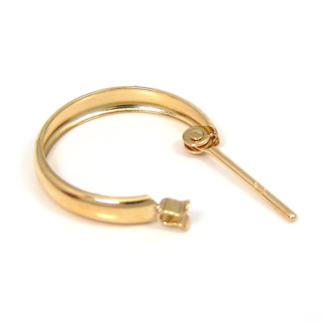 k10金ピアス フープ 2mm×13mm ANEMONE】ミニフープピアス[K10]｜SANPO