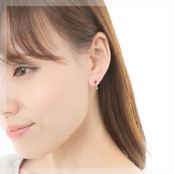 ロードライトガーネット ローズクォーツ ピンクトルマリン 他 K10PG 8