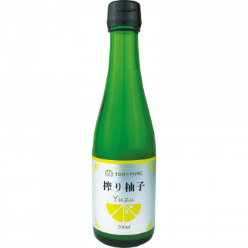 搾り柚子 200ml ×12本セット