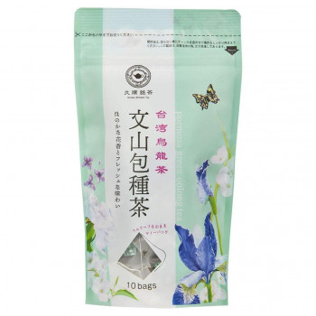 久順銘茶　1杯用ティーバッグ　中国茶 文山包種茶　ぶんざんほうしゅちゃ (2g×10P)　12個セット 675