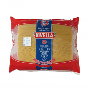 DIVELLA ディヴェッラ パスタ ♯14 リングイネ 5kg×3個 606-170