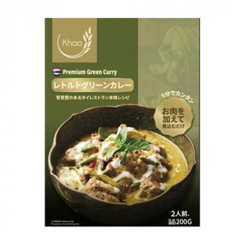 カーオ　レトルトグリーンカレー 200g 　24個セット