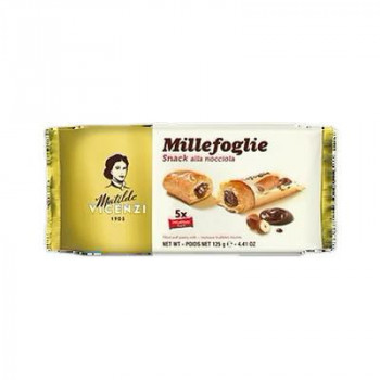 ヴィチェンチ パフぺーストリーロール　ヘーゼルナッツ 125g 16個セット