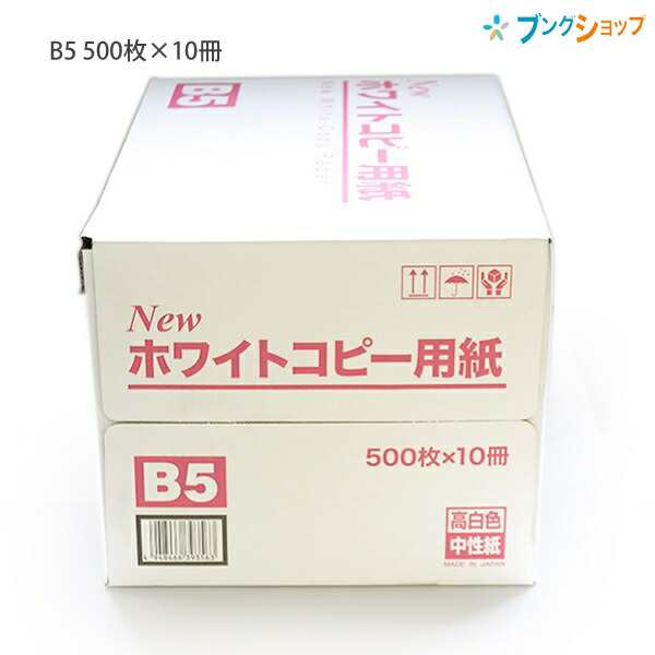 コピー用紙 A4 5000枚 ホワイト (500枚×10冊) 大王製紙 (D)