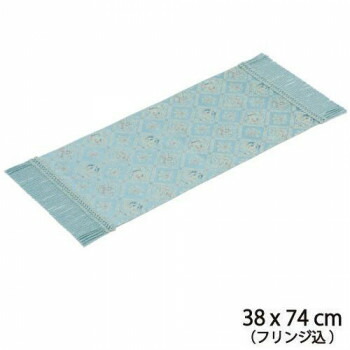 川島織物セルコン 麟鳳襷紋(りんぽうたすきもん) 織りセンター 38×60cm HP1103 B・ブルー 4514633890342