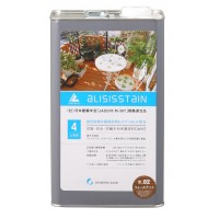 木材保護塗料　(油性)アリシスステイン4L　ウォールナット 4906975054023