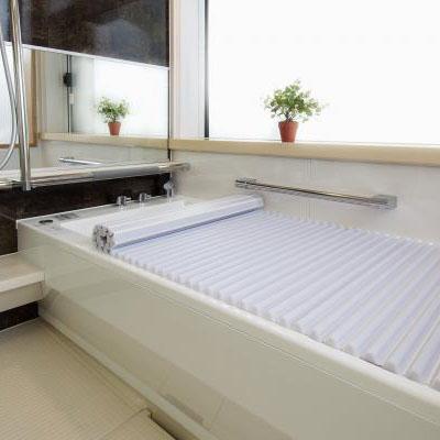 イージーウェーブ風呂フタ　70×130cm用　ブルー 4995311397382