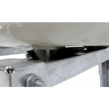 日晴金属 メーター架台(25〜100号用)平地置用高さ300mm MK-30 4931481701031_2
