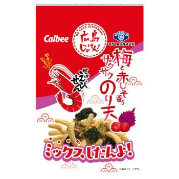 まるか食品　かっぱえびせん　梅しそのり天ミックス　28g(10×6)