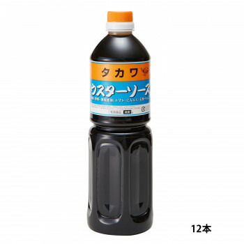 和泉食品　タカワウスターソース　1000ml(12本) 4942435112117の通販は 11,680円