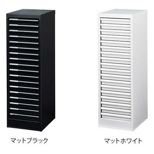 ナカバヤシ アバンテV2フロアケース A4 浅18段　AF-18マットホワイト 4902205927068の通販は