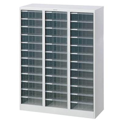 ナカバヤシ アバンテV2フロアケース深12段×3列 AF-M36シロ 4902205926542