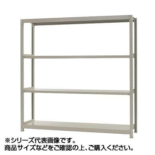 軽中量ラック 耐荷重150kgタイプ 単体 間口1800×奥行600×高さ1800mm 4
