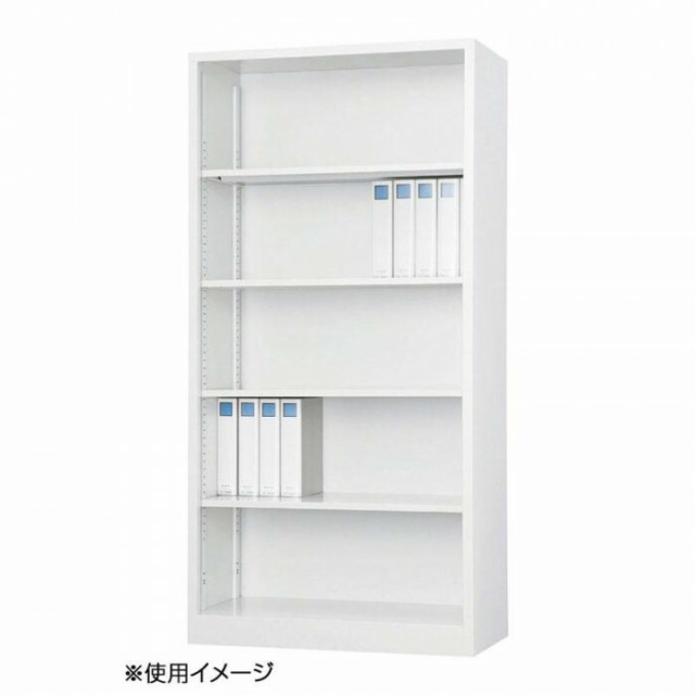 豊國工業 33深型オープン書庫 TS-36DK CN-85色(ホワイトグレー) 4549081790975の通販は