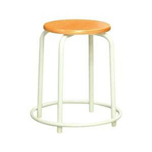 ラウンドスツール(外リング付) ナチュラル/ミルキーホワイト RW-3W 4901749185248の通販は 12,680円