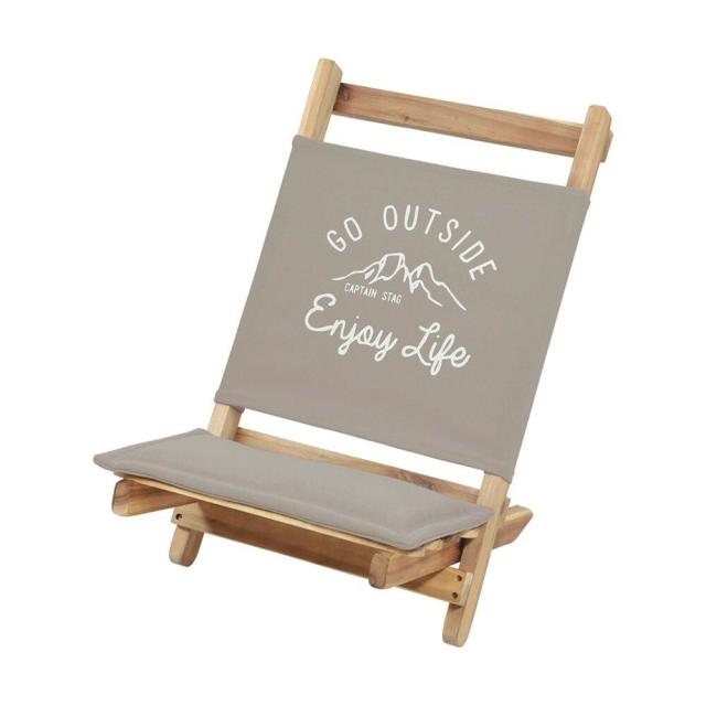 CAPTAIN STAG キャプテンスタッグ モンテ ロースタイルチェア カーキ UP-1017 4560464265415の通販は