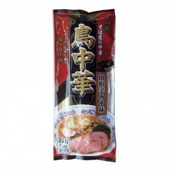 みうら食品　鳥中華　山形辛みそ味　248g(麺180g)×20袋 の通販は