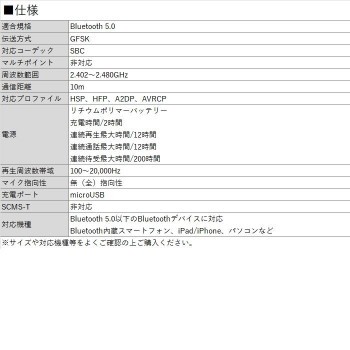 サンワサプライ Bluetoothスピーカーフォン クリップ式マイクのみ MM